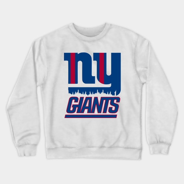 Ny Giants Football! Crewneck Sweatshirt by Olievera